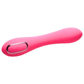Extreme G Inflating G-Spot Silicone Vibrator Pink Adult Toy VIBRATORS-RABBIT